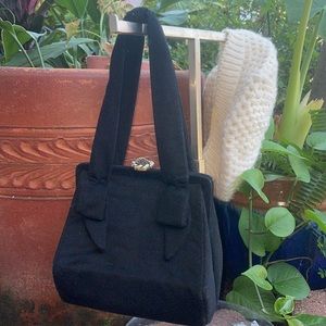 Guild original black vintage purse.